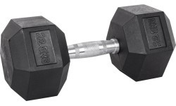 Sešstūra hantele inSPORTline Hexsteel 22,5 kg