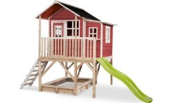 EXIT Loft 550 wooden playhouse - red