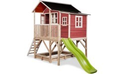 EXIT Loft 550 wooden playhouse - red