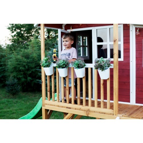 EXIT Loft 550 wooden playhouse - red