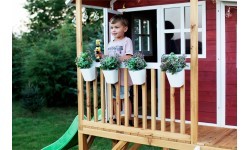EXIT Loft 550 wooden playhouse - red