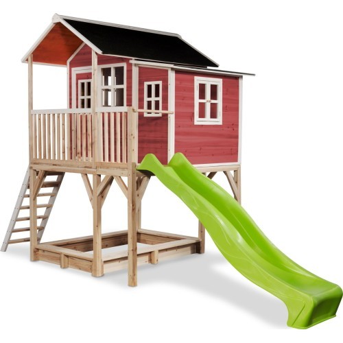 EXIT Loft 750 wooden playhouse - red