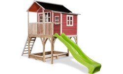 EXIT Loft 750 wooden playhouse - red