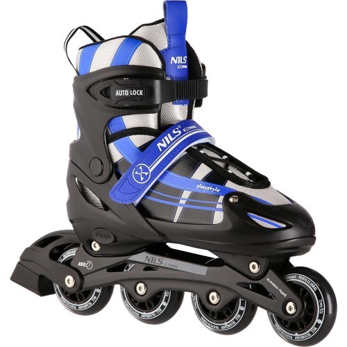 NH18366A 2IN1 IN-LINE SKATES/HOCKEY ICE SKATES - Dark blue