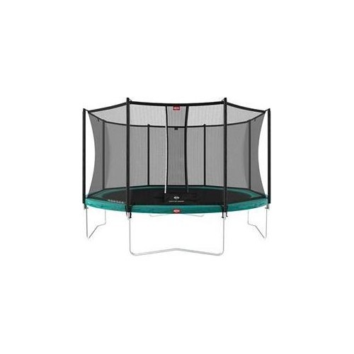 Trampoline Set BERG Favorit Regular 430 Green + Safety Net Comfort