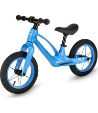 Беговел RB901 LED с 12-дюймовыми надувными колесами, синий NILS FUN