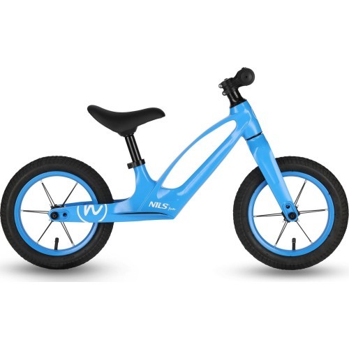 Balansa velosipēds RB901 LED ar 12 collu piepūšamiem riteņiem, zils NILS FUN