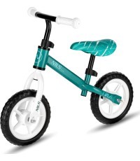 Balansa velosipēds NILS Fun RB134, zaļš, 10 collu riteņi