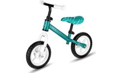 Balansa velosipēds NILS Fun RB134, zaļš, 10 collu riteņi