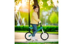 Balansa velosipēds NILS Fun RB134, zaļš, 10 collu riteņi