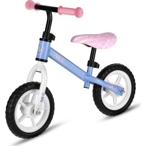 Balansa velosipēds RB134 zils, 10 collu riteņi, NILS FUN