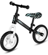 RB134 LĪDZSVARA VELOSIPĒDS MELNS 10'' RITEŅI NILS FUN