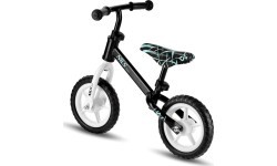 Balansa velosipēds RB134 Nils Fun ar 10 collu riteņiem, melns