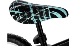 Balansa velosipēds RB134 Nils Fun ar 10 collu riteņiem, melns