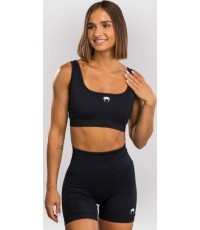 Спортивный бюстгальтер Venum Sculpt удлинённый – чёрный/белый