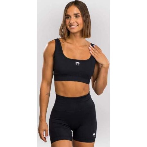 Venum Sculpt Long Sports Bra - Black/White
