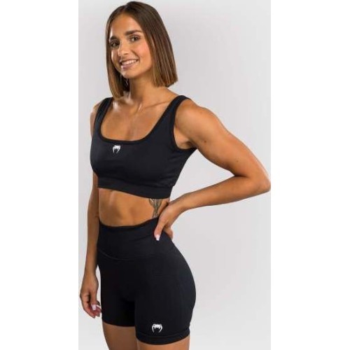 Venum Sculpt garš sporta krūšturis – melns/balts