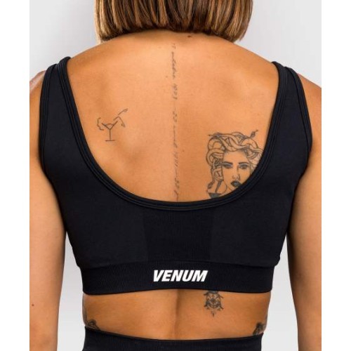 Venum Sculpt Long Sports Bra - Black/White
