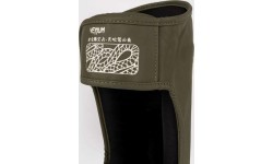 Venum Serpenti Shin Guards - Khaki/Bronze/Ivory