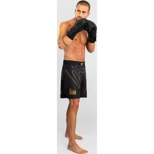 Venum Serpenti MMA šorti – melni/sudraba/zelta