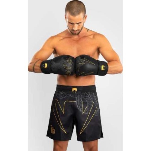 Venum Serpenti MMA šorti – melni/sudraba/zelta