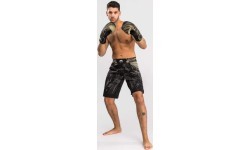 Venum Invader Fight Shorts - Black/Sand