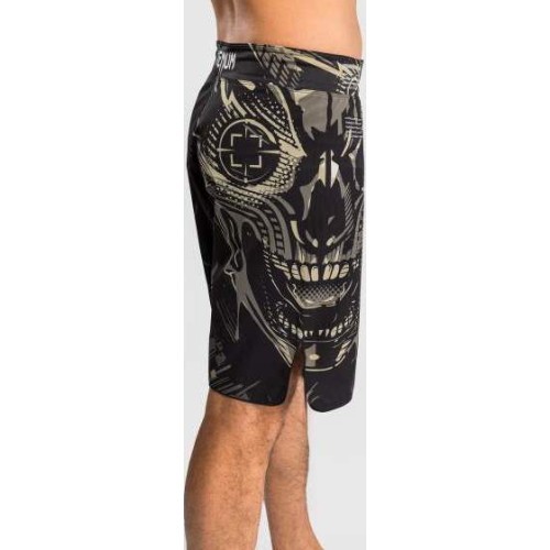 Venum Invader Fight Shorts - Black/Sand