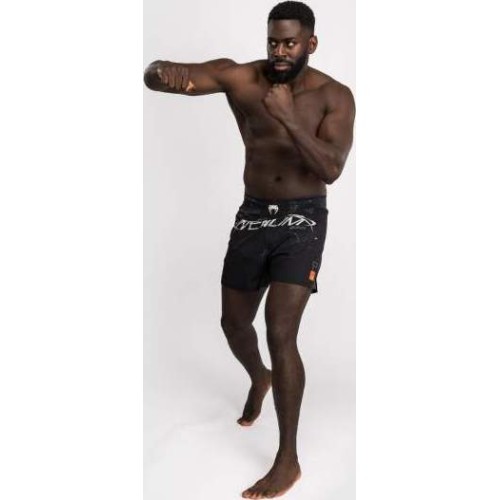 Venum Eclipse Fight Shorts - Black/Ivory