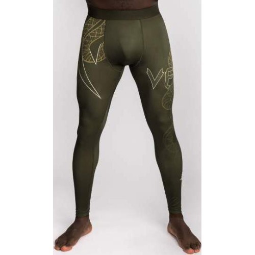Леггинсы Venum Serpenti, Khaki/Bronze/Ivory