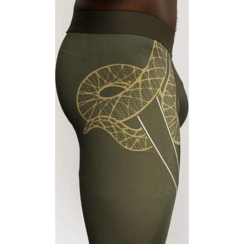 Леггинсы Venum Serpenti, Khaki/Bronze/Ivory