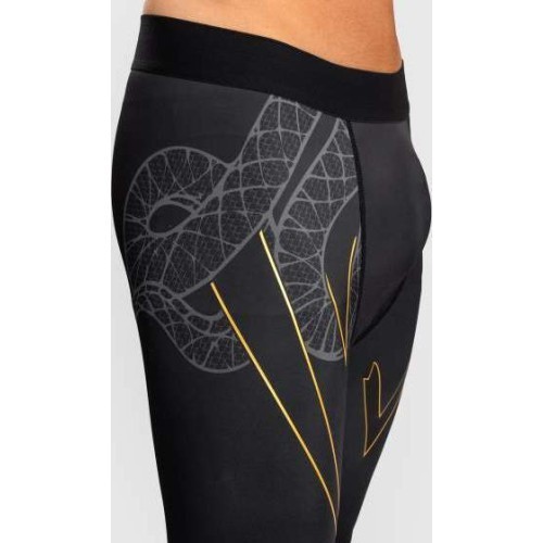 Venum Serpenti legingi Black/Silver/Gold