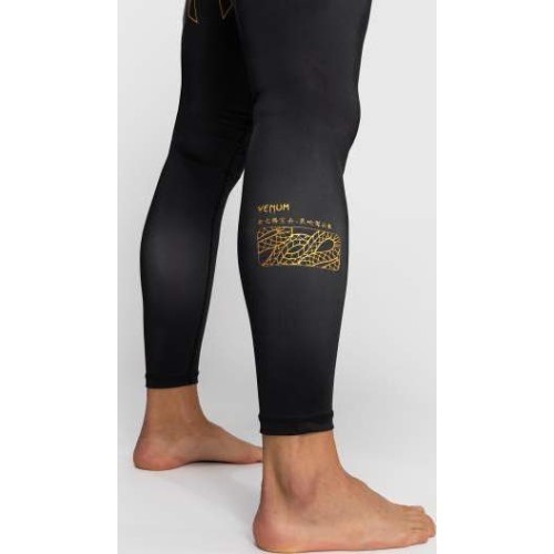 Venum Serpenti Spats - Black/Silver/Gold
