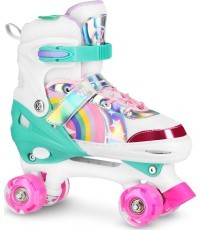 NQ0187 LED RAINBOW РОЛИКОВЫЕ КОНЬКИ NILS EXTREME