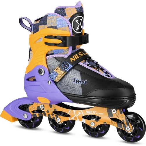 NA13810 RULLĪŠI DZELTENI NILS EXTREME - TWIST