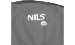 Pelēks kempinga krēsls NILS Camp NC3070