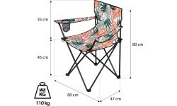 NC1625 КРЕСЛО ДЛЯ ОТДЫХА NILS CAMP