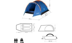 Кемпинговая палатка NC6010 Hiker NILS Camp