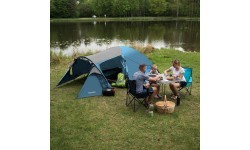 Zili pelēka kempinga telts NC6012 Trekker Nils Camp