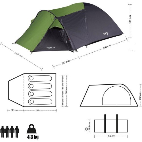 Telts Nils Camp Trekker