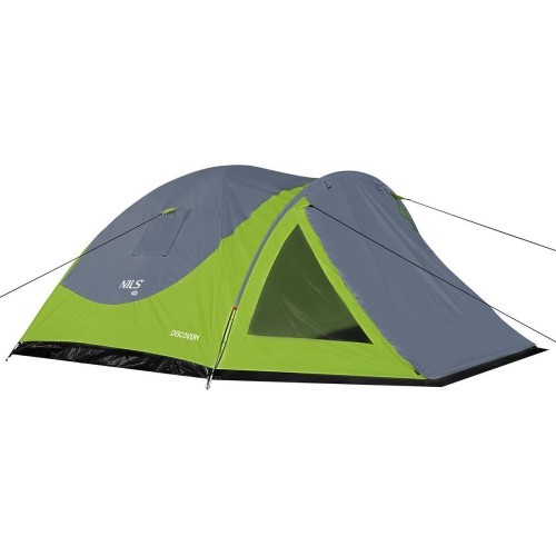 Зелено-серая кемпинговая палатка NC6006 Discovery Nils Camp