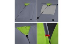 NC6006 GREEN-GRAY CAMPING TENT DISCOVERY NILS CAMP