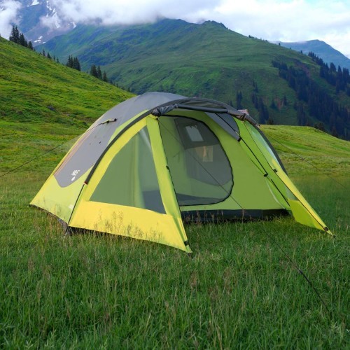 NC6006 GREEN-GRAY CAMPING TENT DISCOVERY NILS CAMP