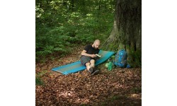 Pašpiepūšams paklājiņš Nils Camp NC4340, zils/pelēks