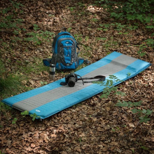 Self-Inflating Mat Nils Camp NC4340, Blue/Gray