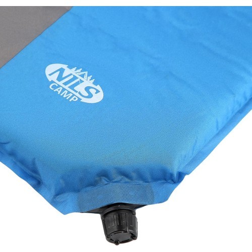 Self-Inflating Mat Nils Camp NC4340, Blue/Gray