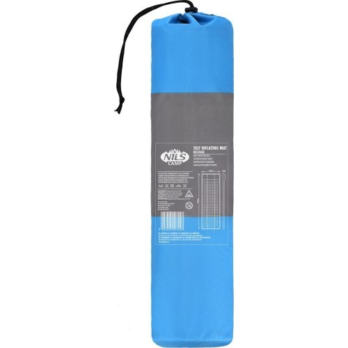 Self-Inflating Mat Nils Camp NC4340, Blue/Gray