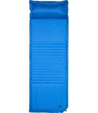 Самонадувающийся матрас с подушкой Nils Camp NC4001, синий