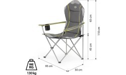 NC3080 СТУЛ ДЛЯ КЕМПИНГА NILS CAMP
