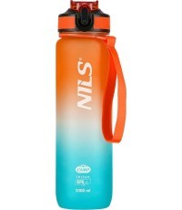 NCD68 ORANGE-BLUE TRITAN BOTTLE NILS CAMP