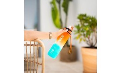 NCD68 ORANGE-BLUE TRITAN BOTTLE NILS CAMP